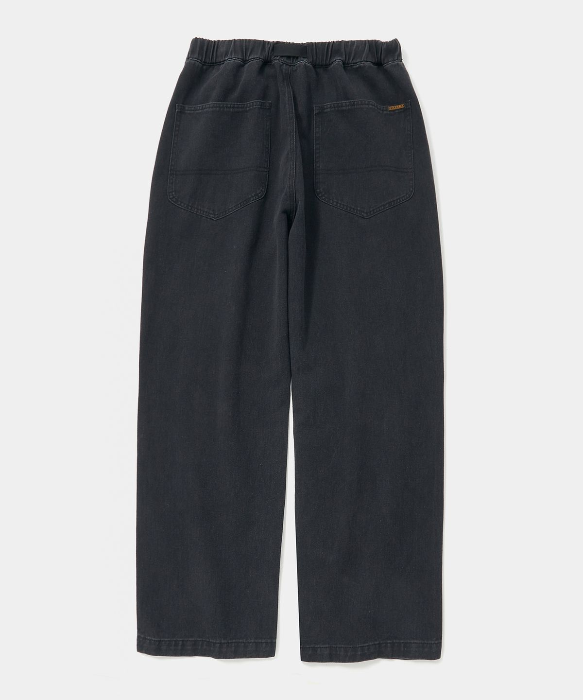 컬럼비아 유니버시티(COLUMBIA UNIVERSITY) COLUMBIA TRAJAN LABEL BELTED ALL-ROUND DENIM PANTS 블랙데님