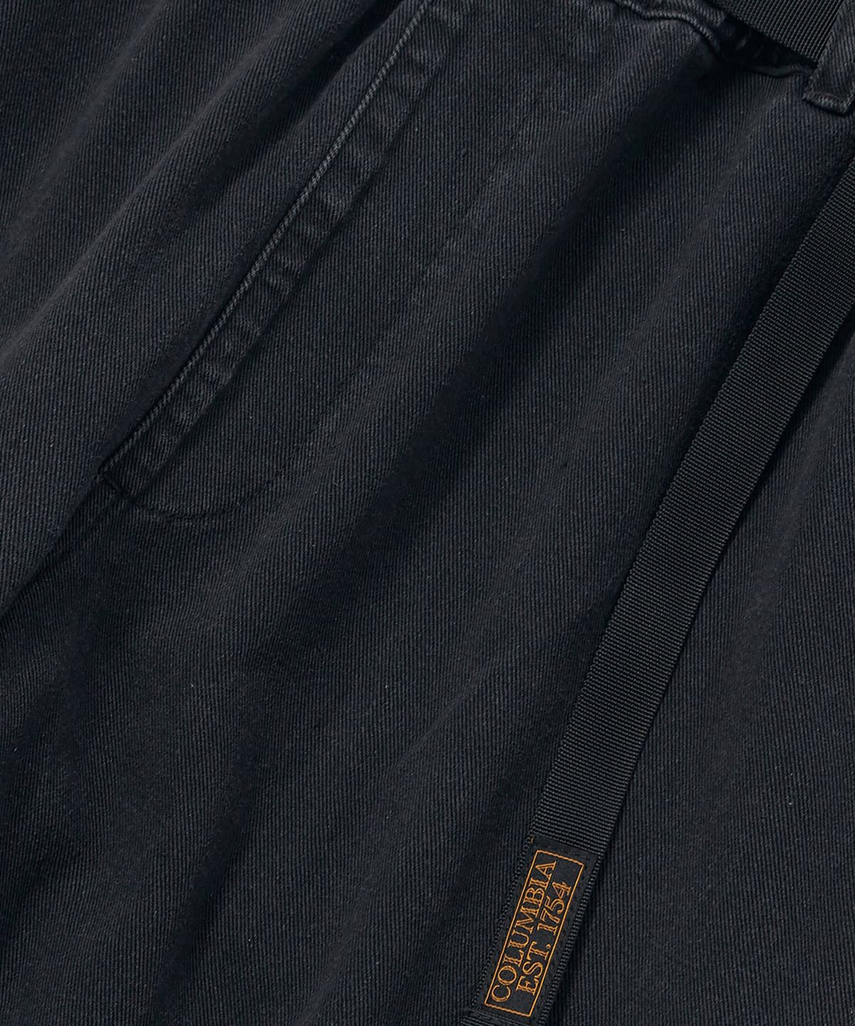 컬럼비아 유니버시티(COLUMBIA UNIVERSITY) COLUMBIA TRAJAN LABEL BELTED ALL-ROUND DENIM PANTS 블랙데님