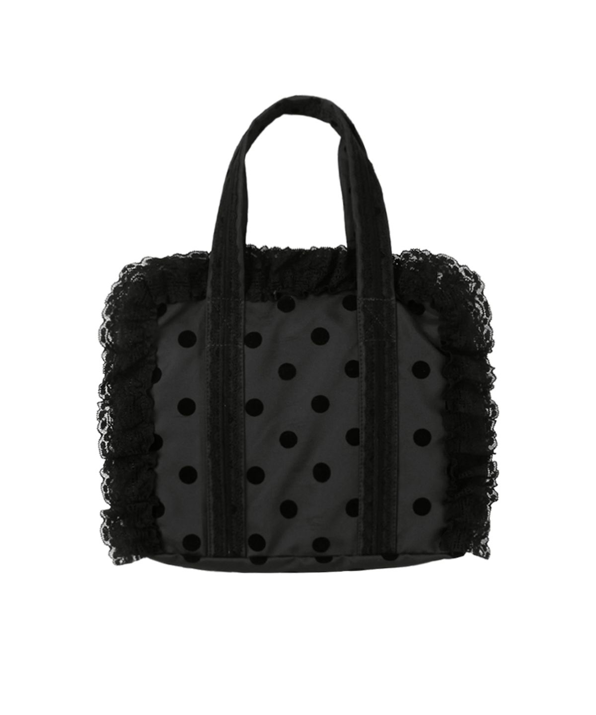 써넥트(SUNNECT) P.D. Lace Hand Bag - Black
