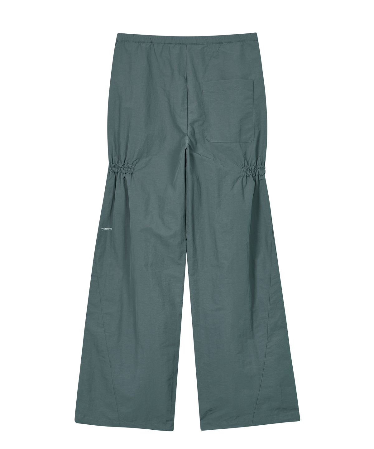 타입서비스(TYPESERVICE) Split Seam Embroidery Pants [Blue Gray]