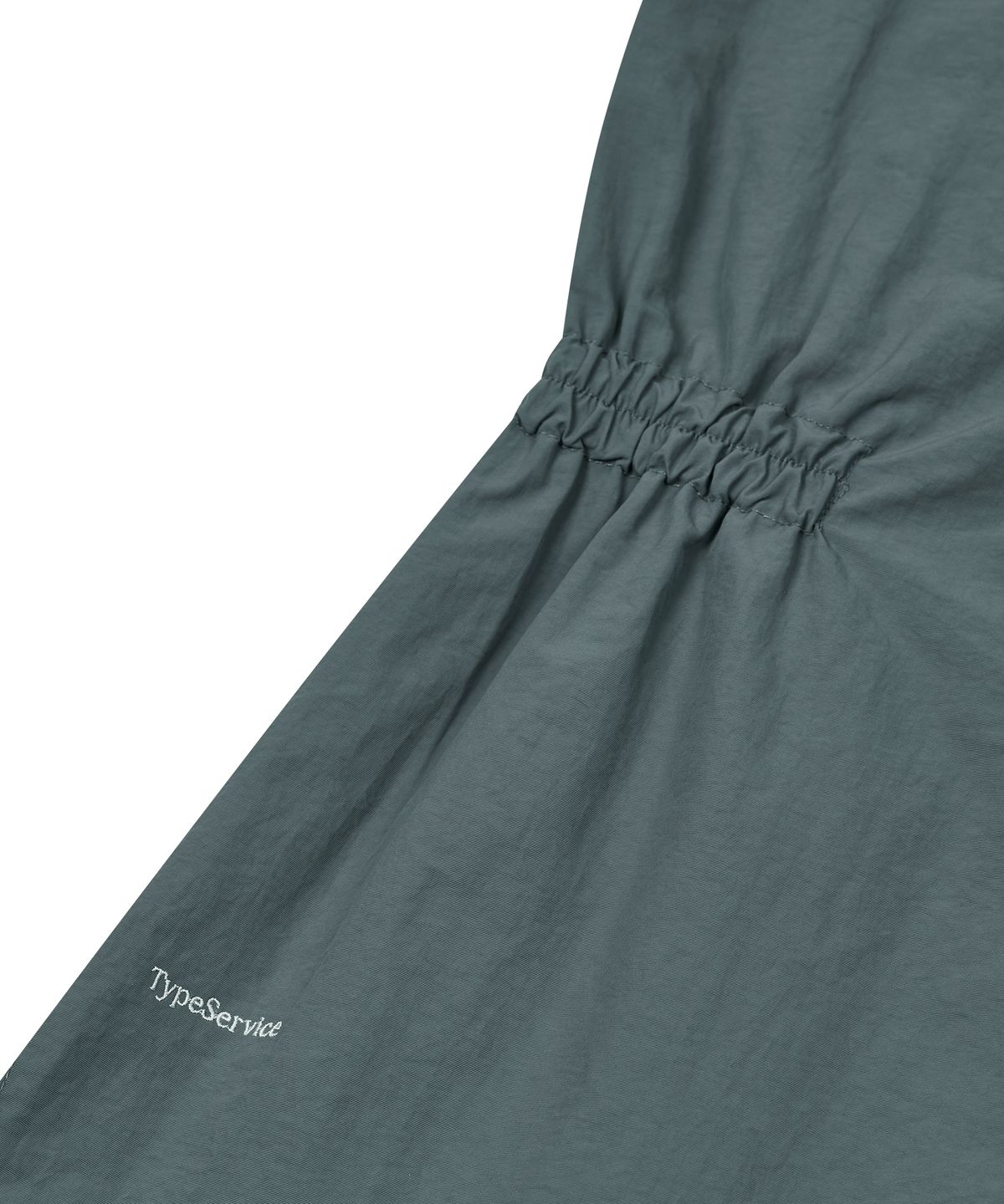 타입서비스(TYPESERVICE) Split Seam Embroidery Pants [Blue Gray]