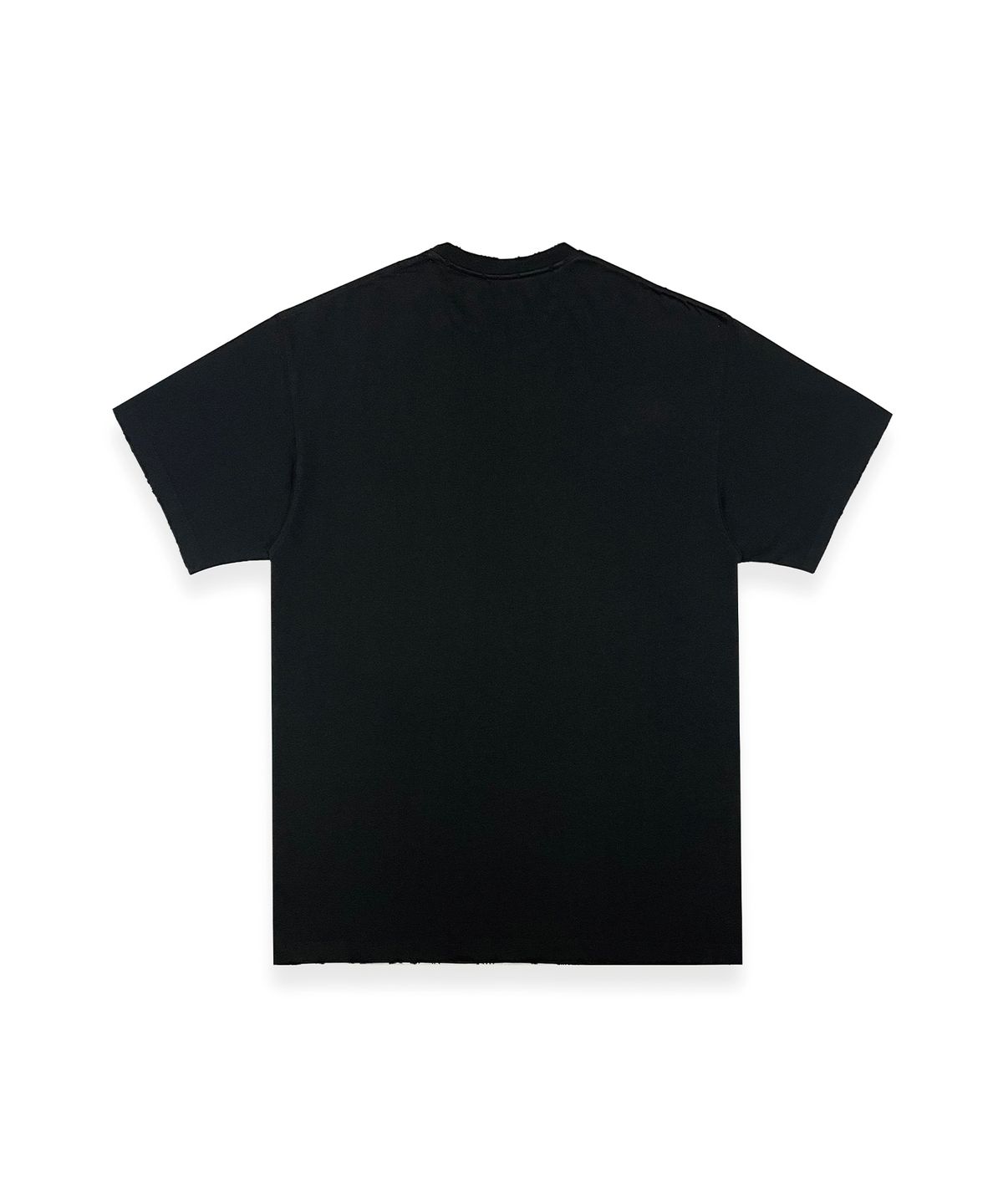 알포(R-4) R-0017 / R4CING WASHED SHORT TEE (BLACK)