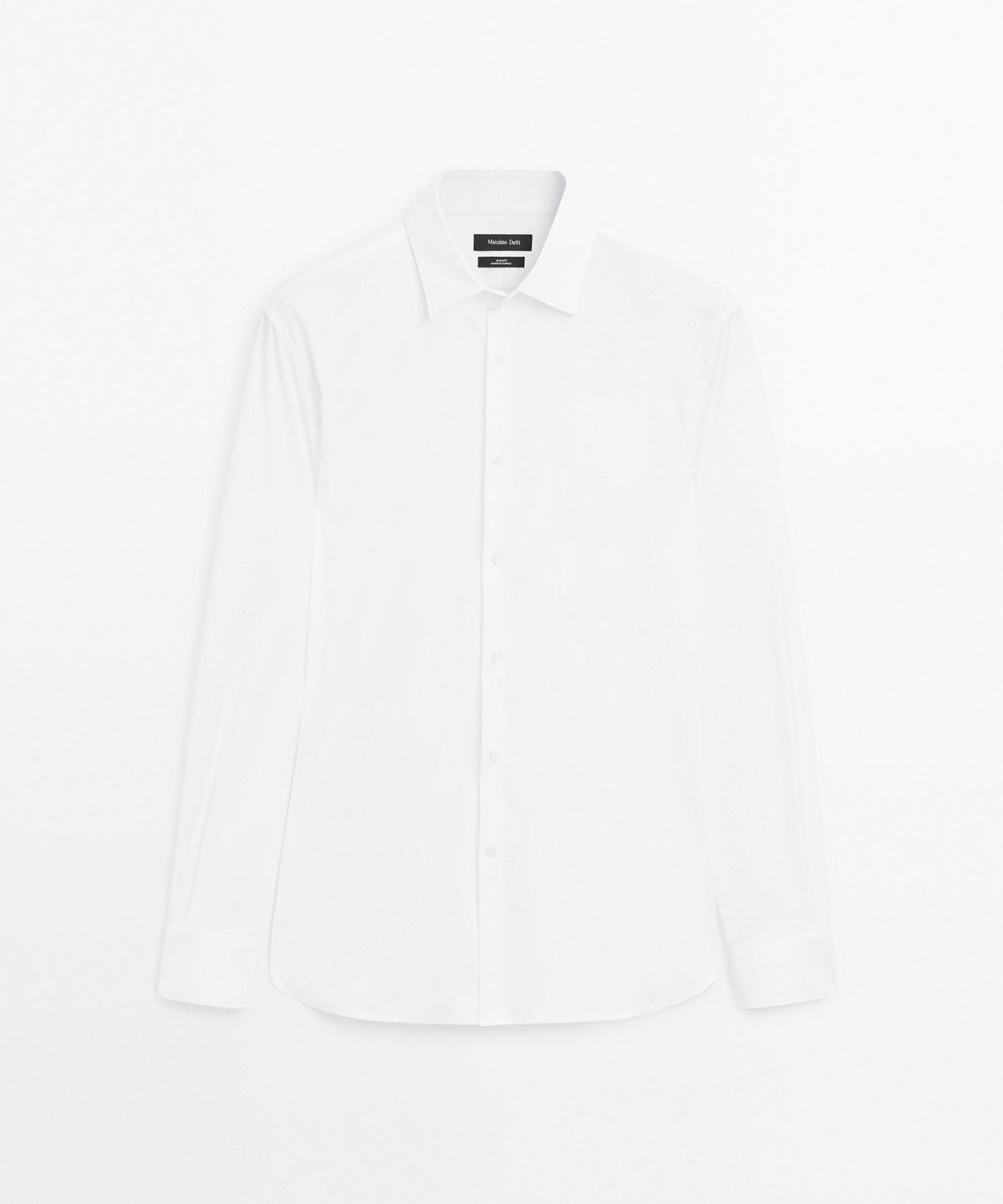마시모두띠(MASSIMO DUTTI) 슬림핏 스트레치 셔츠