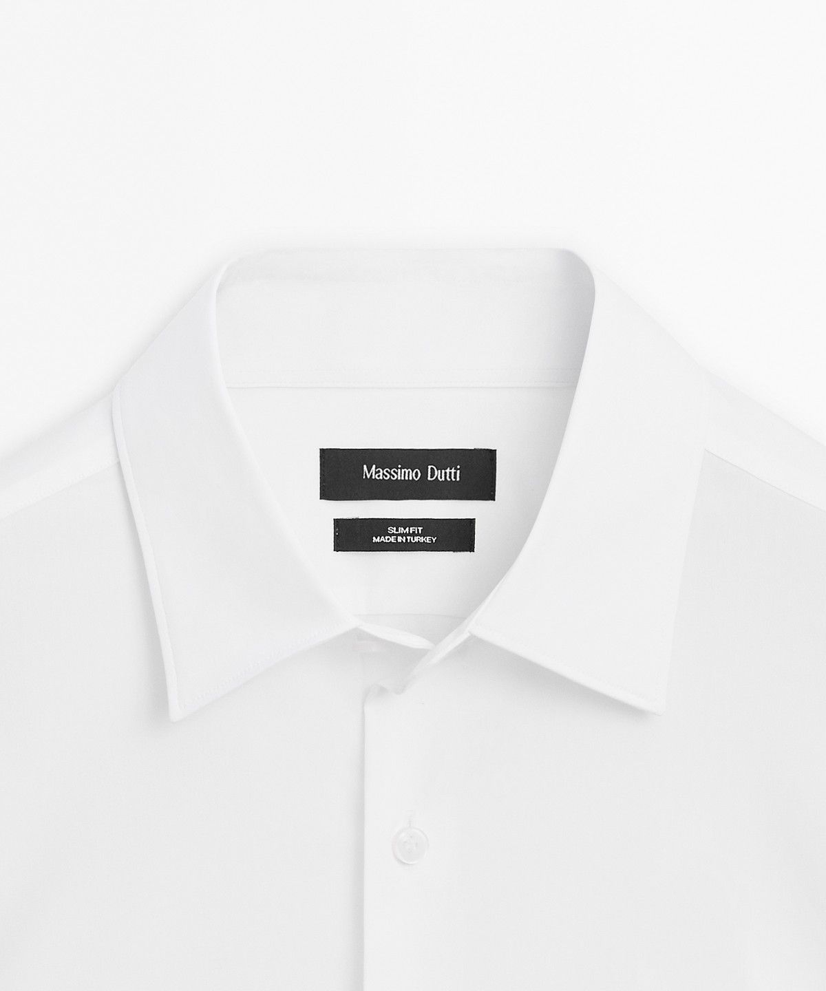 마시모두띠(MASSIMO DUTTI) 슬림핏 스트레치 셔츠