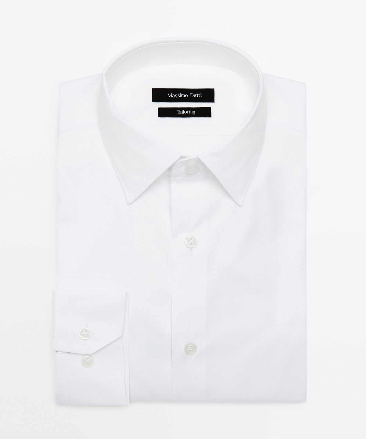 마시모두띠(MASSIMO DUTTI) 슬림핏 스트레치 셔츠