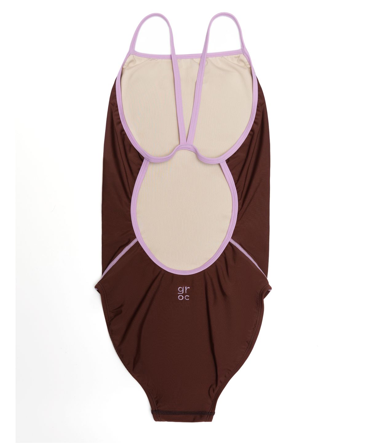 그라운드오션(GROUNDOCEAN) BROWN SEASHELL Swimsuit