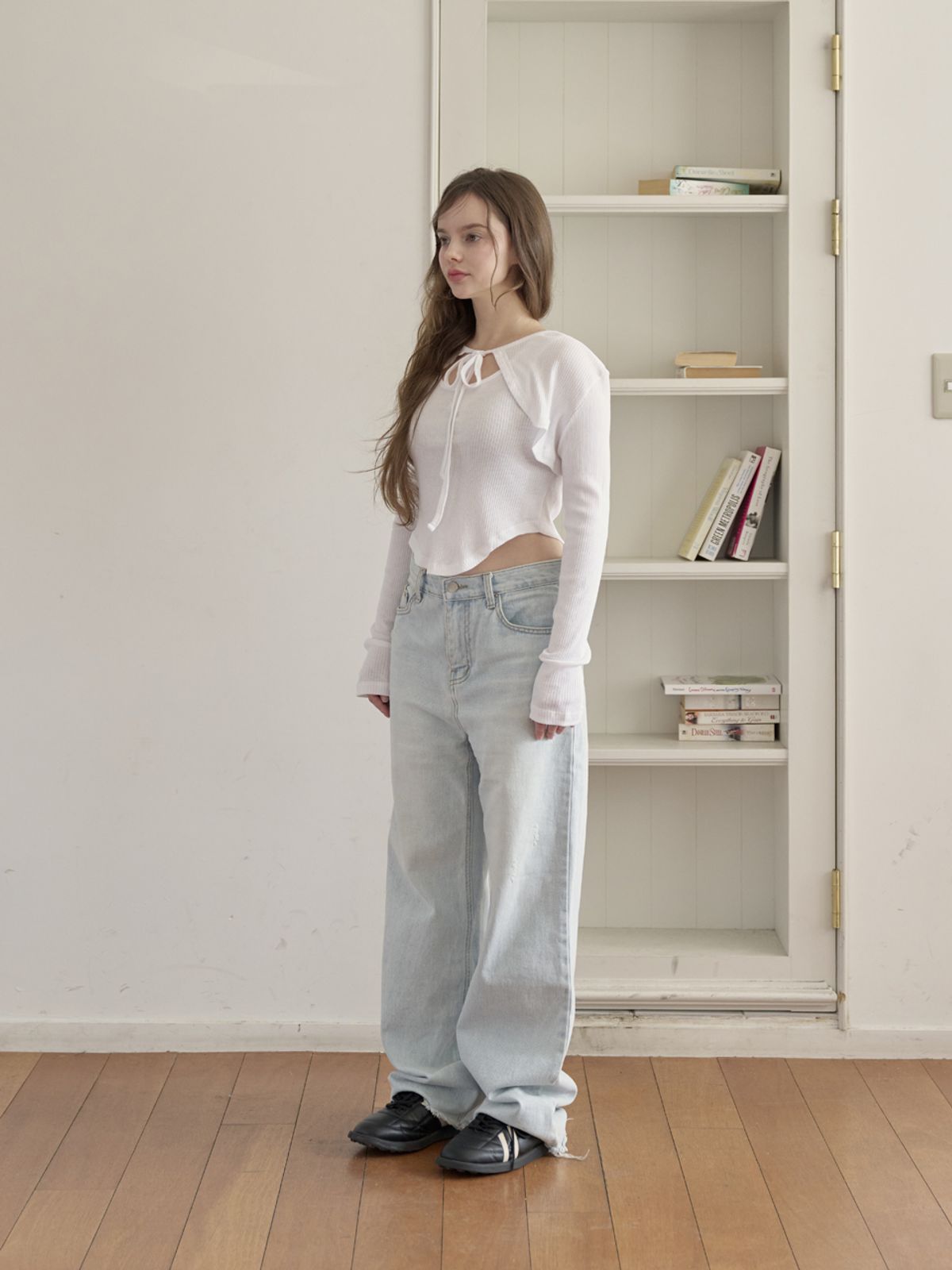 미에르꼴레스(MIERCOLES) MR SLEEVELESS TOP SET [white]