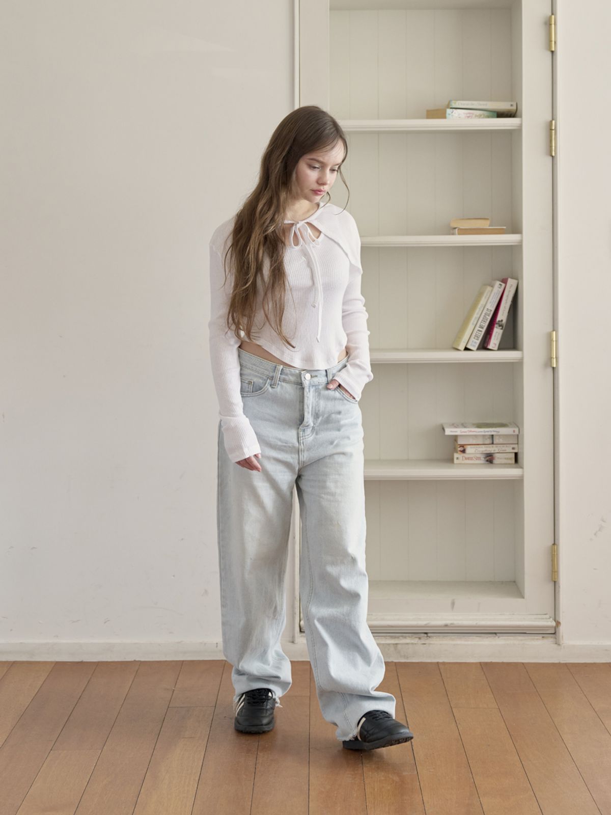 미에르꼴레스(MIERCOLES) MR SLEEVELESS TOP SET [white]