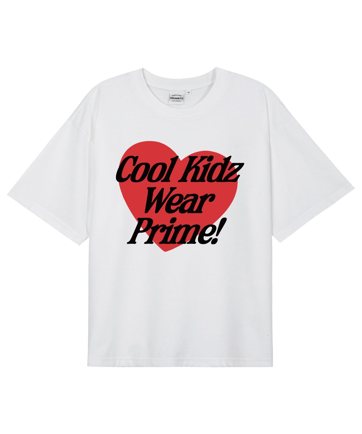 프라임에이트(PRIMATE) COOL HEART 오버핏 반팔티셔츠 11 COLORS