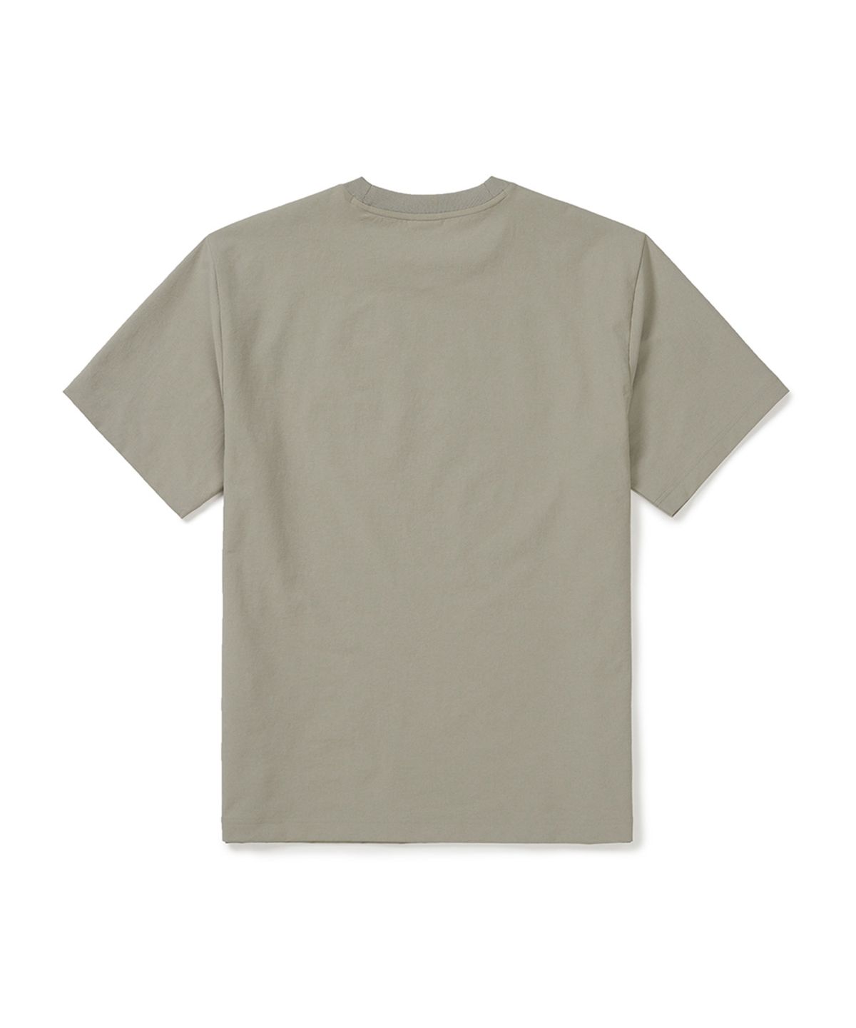 스노우피크 어패럴(SNOWPEAK APPAREL) 클래식 우븐 반팔 티셔츠 (S25MUTTS16) Fog Gray