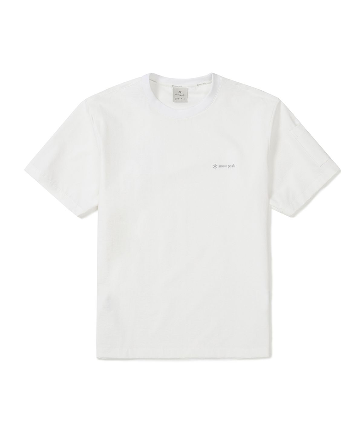 스노우피크 어패럴(SNOWPEAK APPAREL) 코듀라 반팔 티셔츠 (S25MMPTS02) White