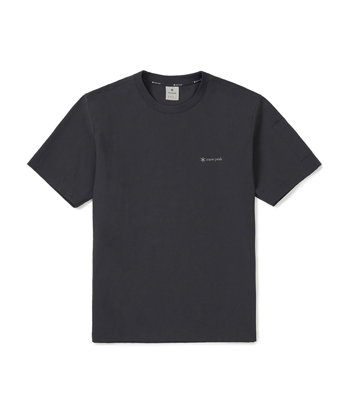 스노우피크 어패럴(SNOWPEAK APPAREL) 코듀라 반팔 티셔츠 (S25MMPTS02) Charcoal