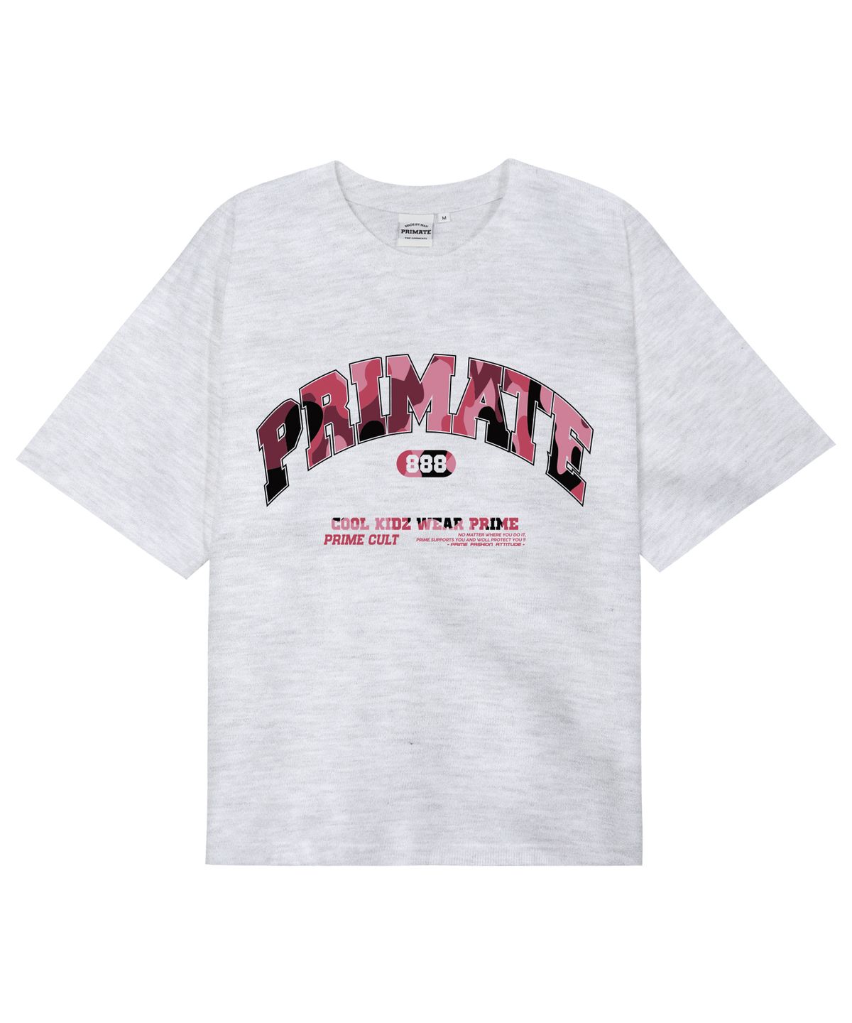 프라임에이트(PRIMATE) MILLION 오버핏 반팔티셔츠 7 COLORS