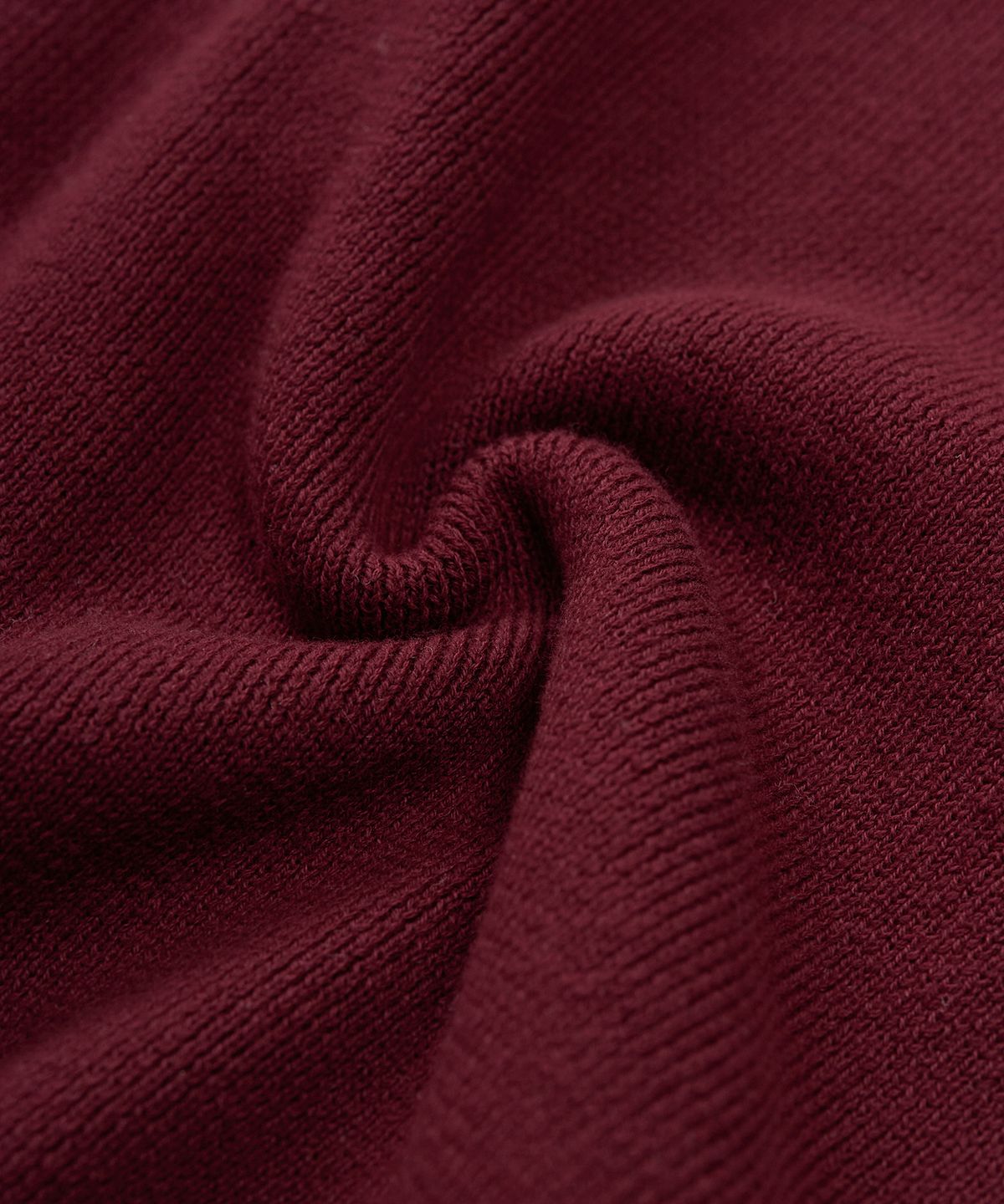 토피 우먼(TOFFEE WOMEN) W 이븐 라운드 코튼 가디건  (DARK RED)