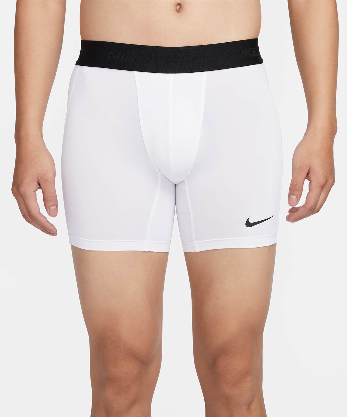 나이키(NIKE) 프로 드라이 핏 피트니스 쇼츠 M - 화이트:블랙 / FB7959-100