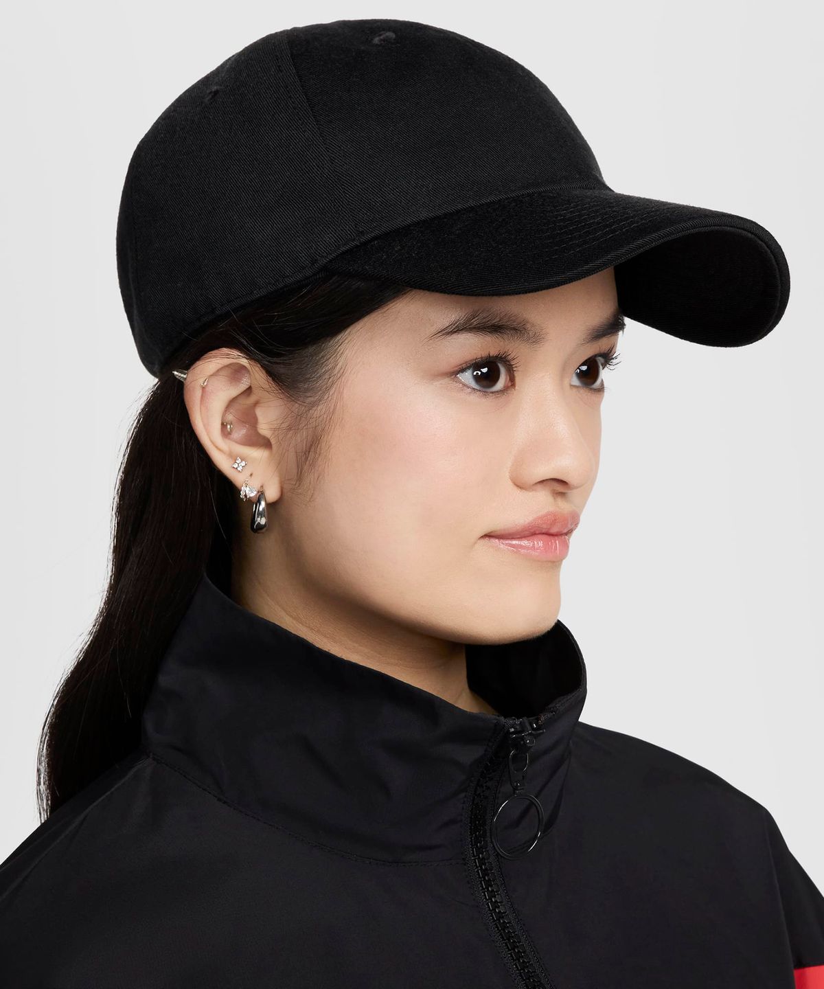 나이키(NIKE) 클럽 언스트럭처 캡 - 블랙:세일 / FZ5698-010