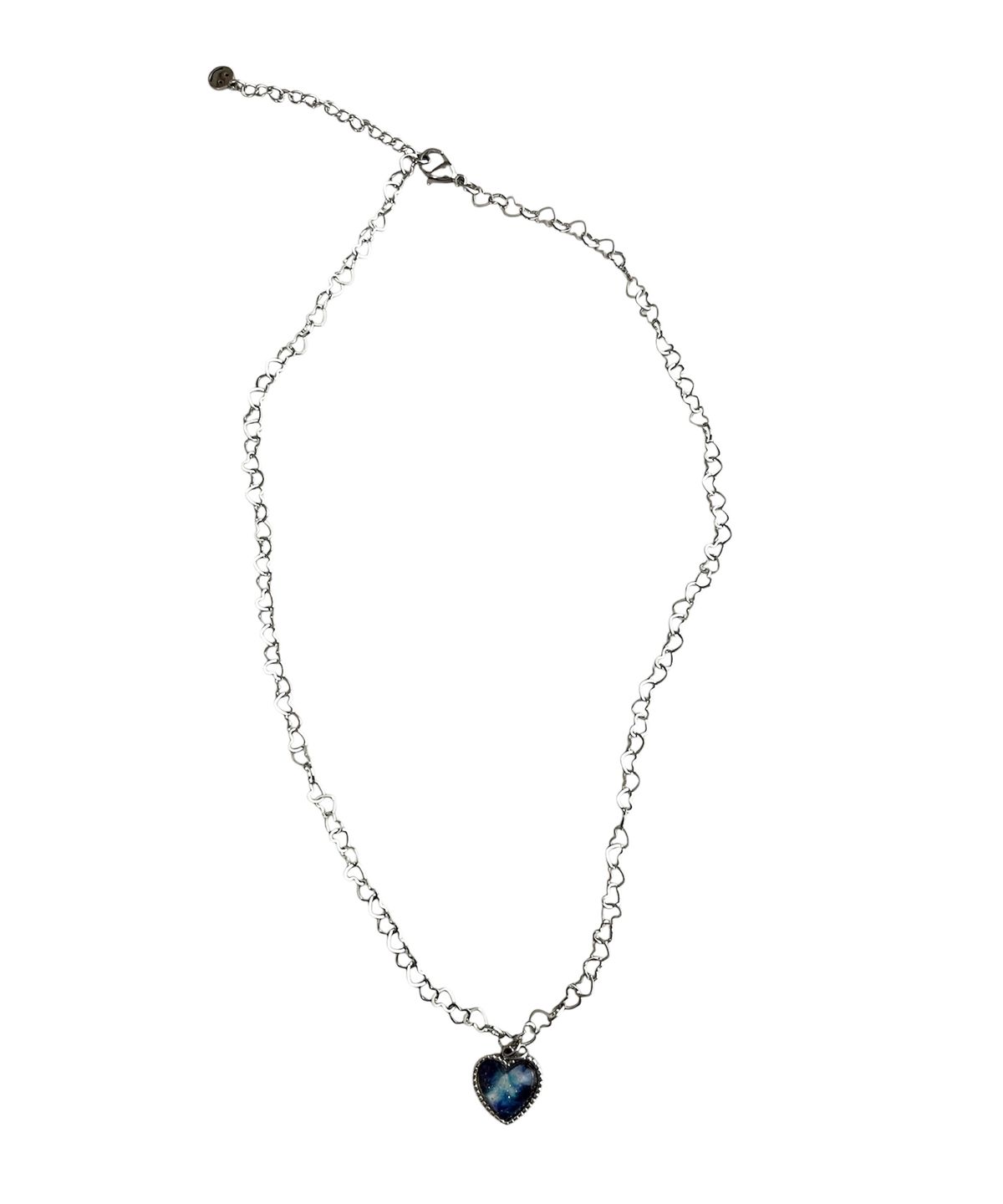 스케이터락(SK8ER ROCK) Aurora Love Heart Chain Surgical Steel Necklace