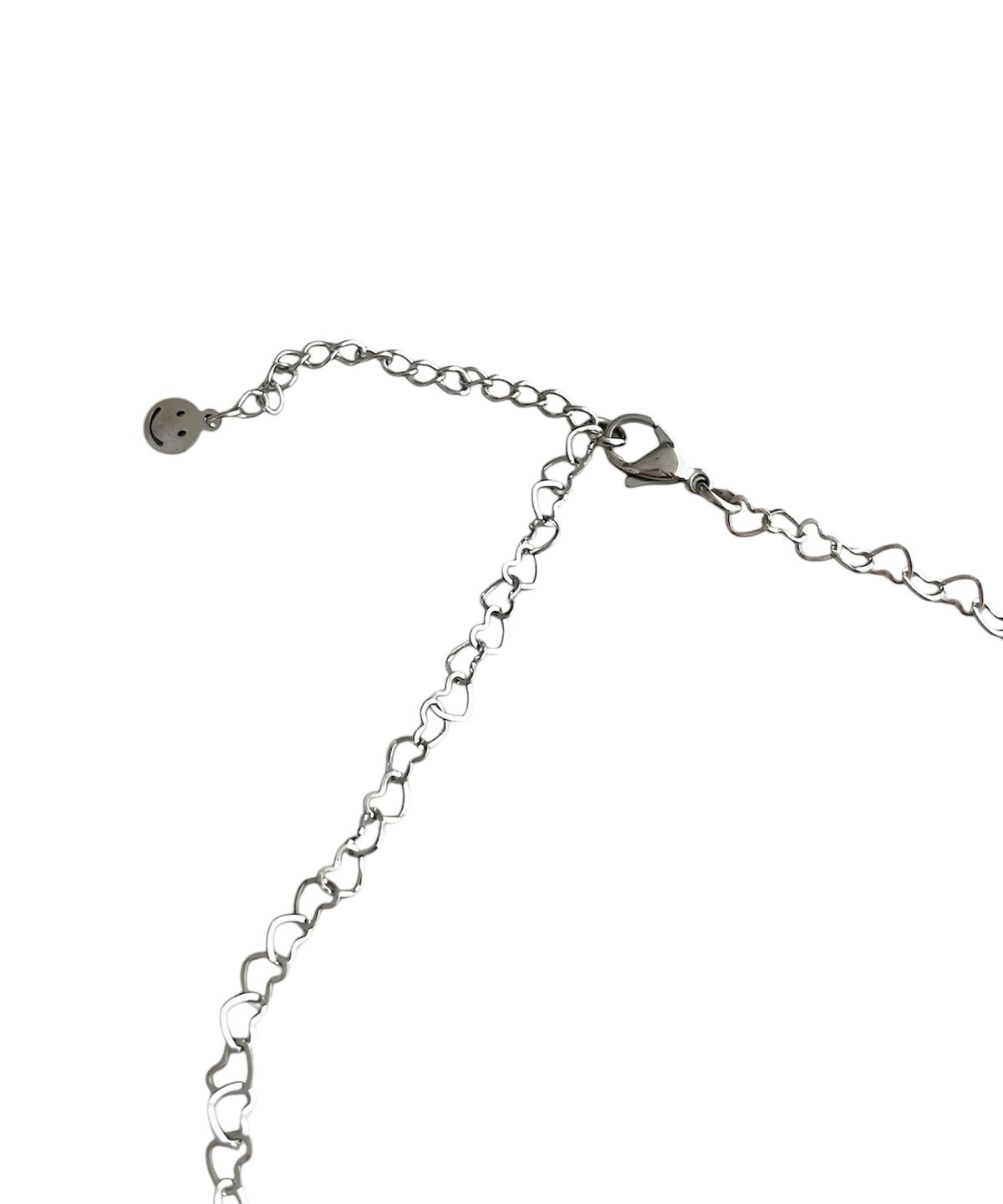 스케이터락(SK8ER ROCK) Aurora Love Heart Chain Surgical Steel Necklace