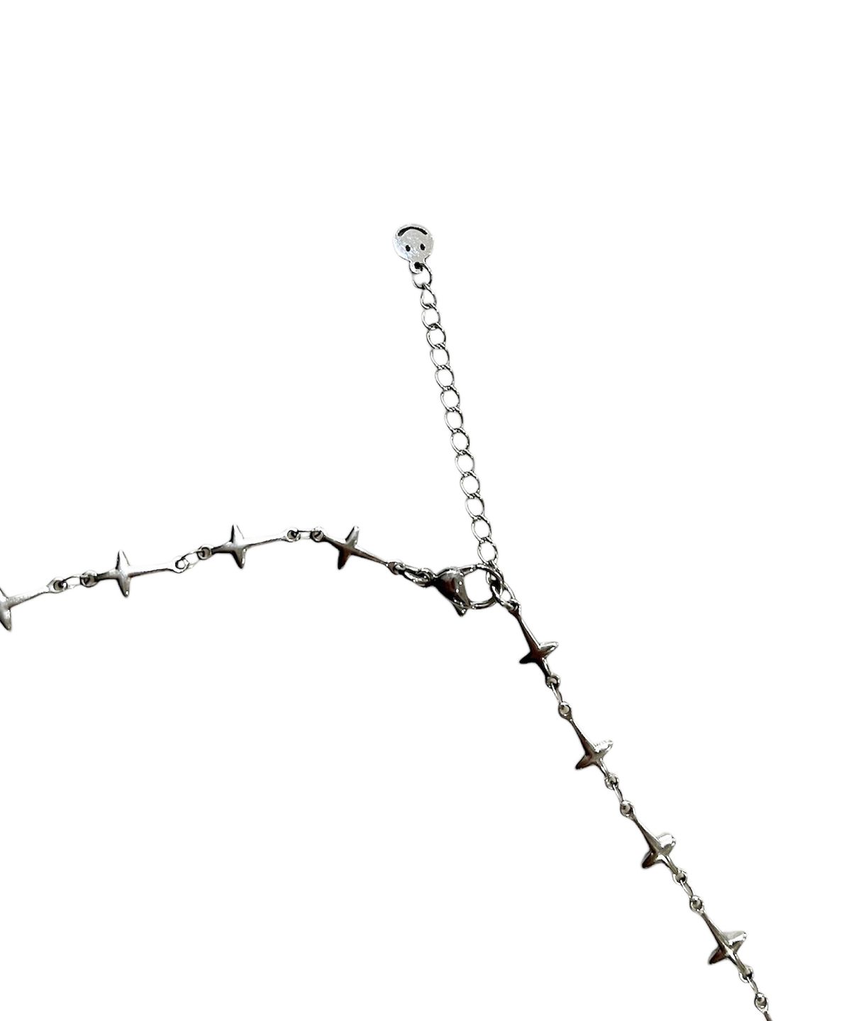 스케이터락(SK8ER ROCK) Cross Chain Rosary Surgical Steel Necklace