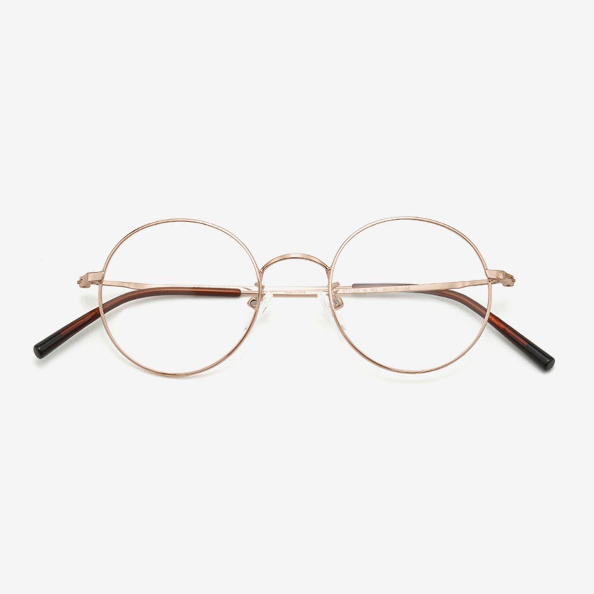 스타일워크(STYLEWORK) 매트 블랙 & 실버 메탈 STYLE9 M RG 46mm 스타일워크 안경테