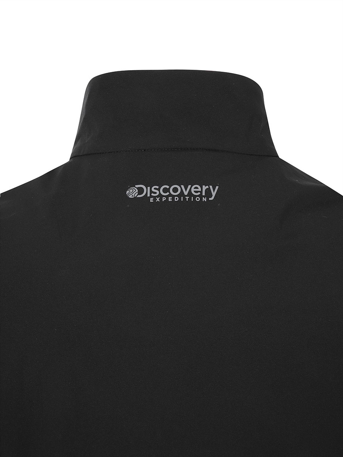 디스커버리 익스페디션(DISCOVERY EXPEDITION) 프레시벤트 폴튼 트레이닝 반팔 하이넥 아노락 (BLACK)