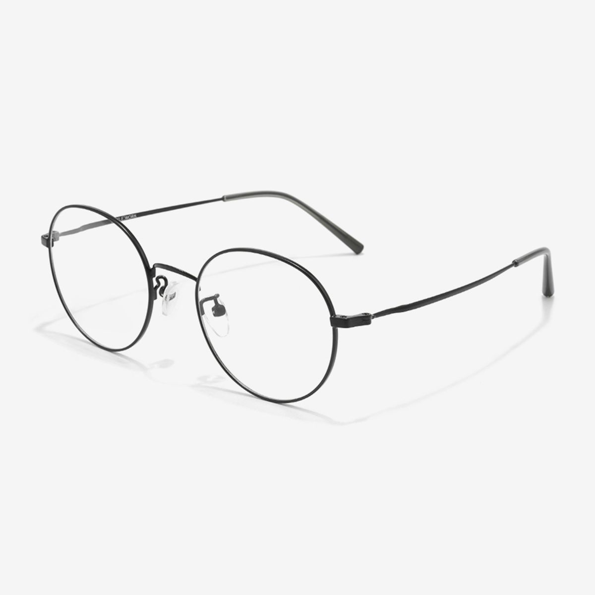 스타일워크(STYLEWORK) 매트 블랙 메탈 STYLE10 M MBK 50mm 스타일워크 안경테