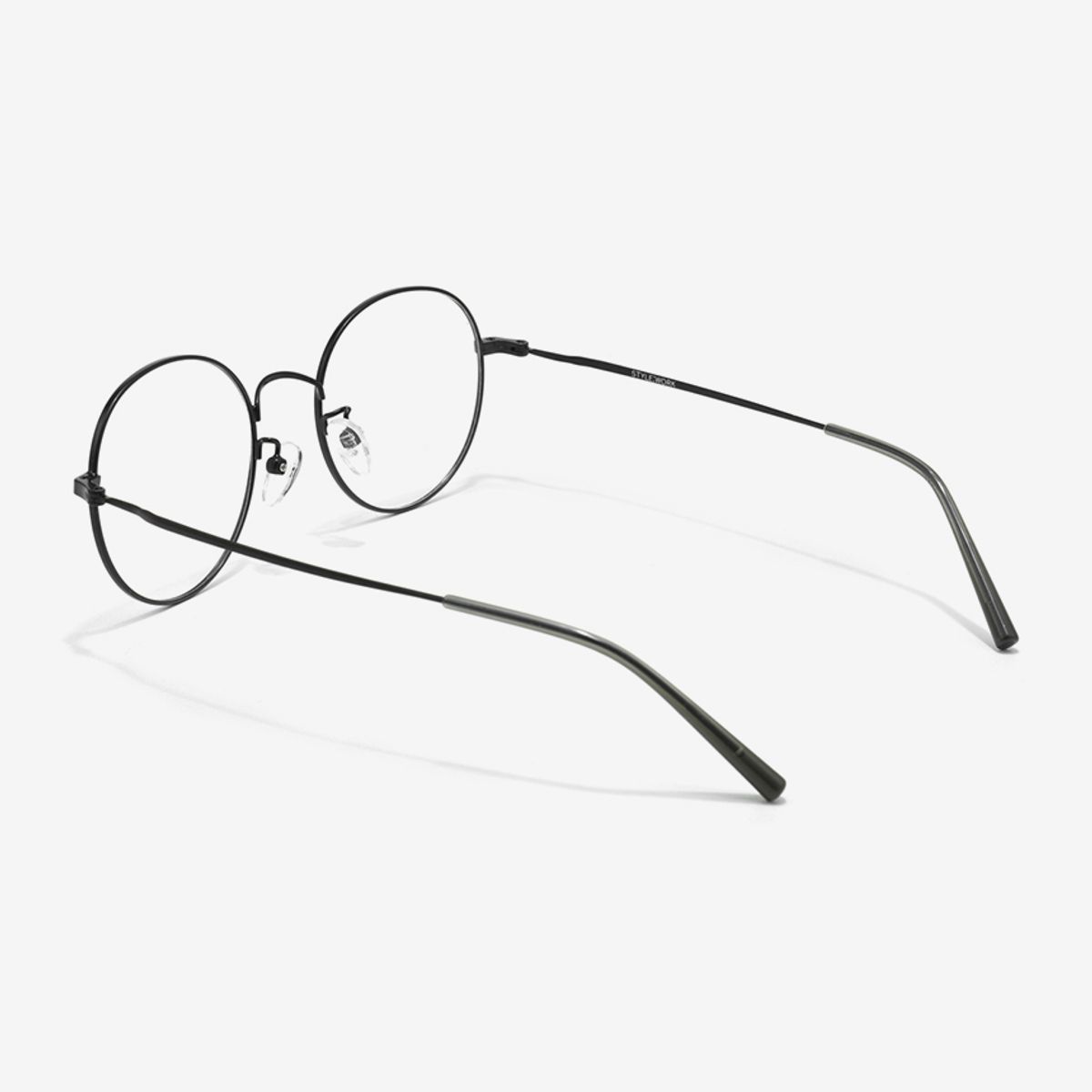 스타일워크(STYLEWORK) 매트 블랙 메탈 STYLE10 M MBK 50mm 스타일워크 안경테
