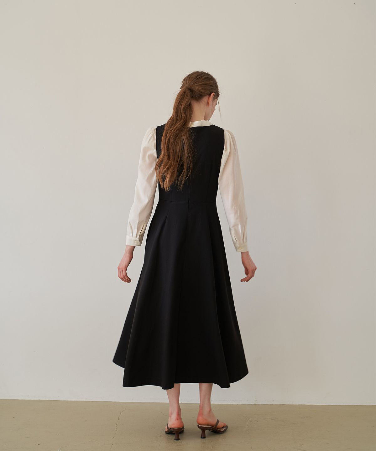 플로브(FLOVE) SOFT BOL DRESS (BK)