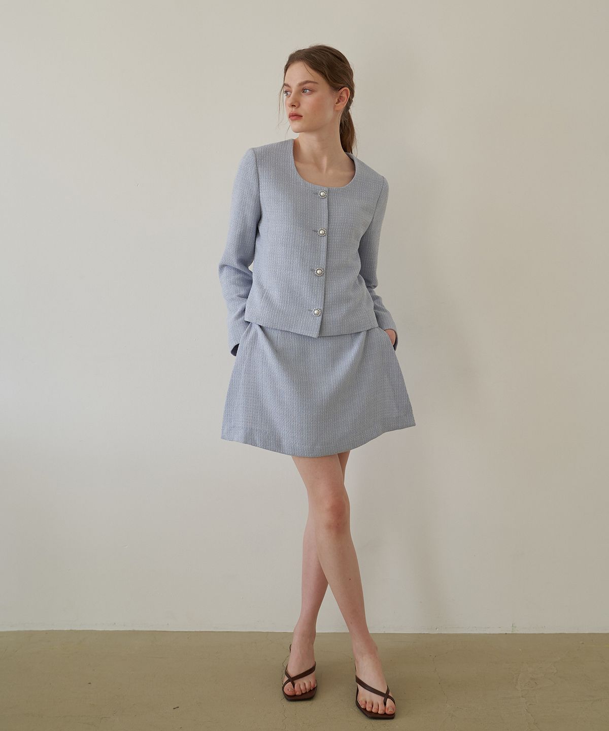 플로브(FLOVE) HIDDEN SKIRT&PANTS (SB)