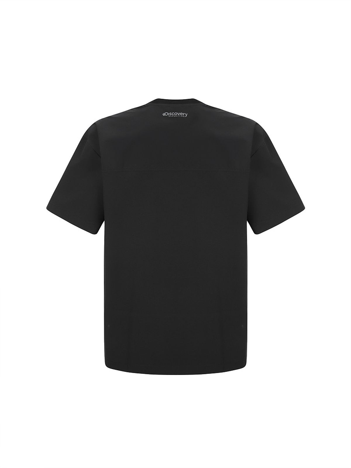 디스커버리 익스페디션(DISCOVERY EXPEDITION) 프레시벤트 우븐 반팔티셔츠 (BLACK)