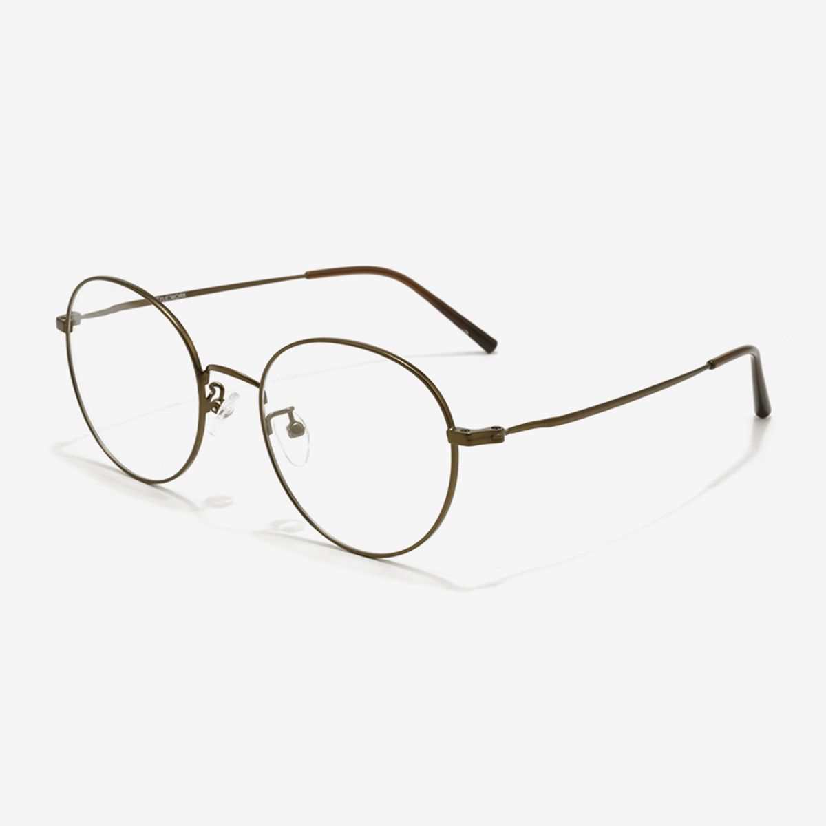 스타일워크(STYLEWORK) 매트 브라운 메탈 STYLE11 M BR 53mm 스타일워크 안경테
