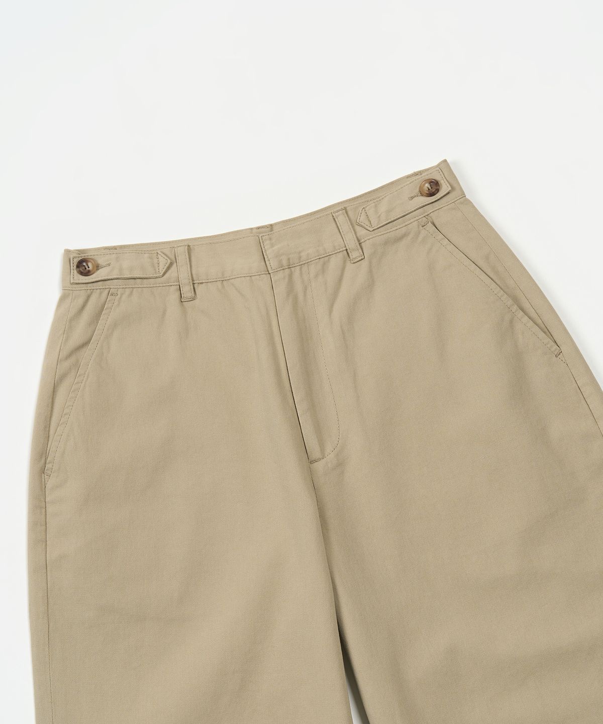 토피 우먼(TOFFEE WOMEN) W 클래식 코튼 팬츠 (BEIGE)