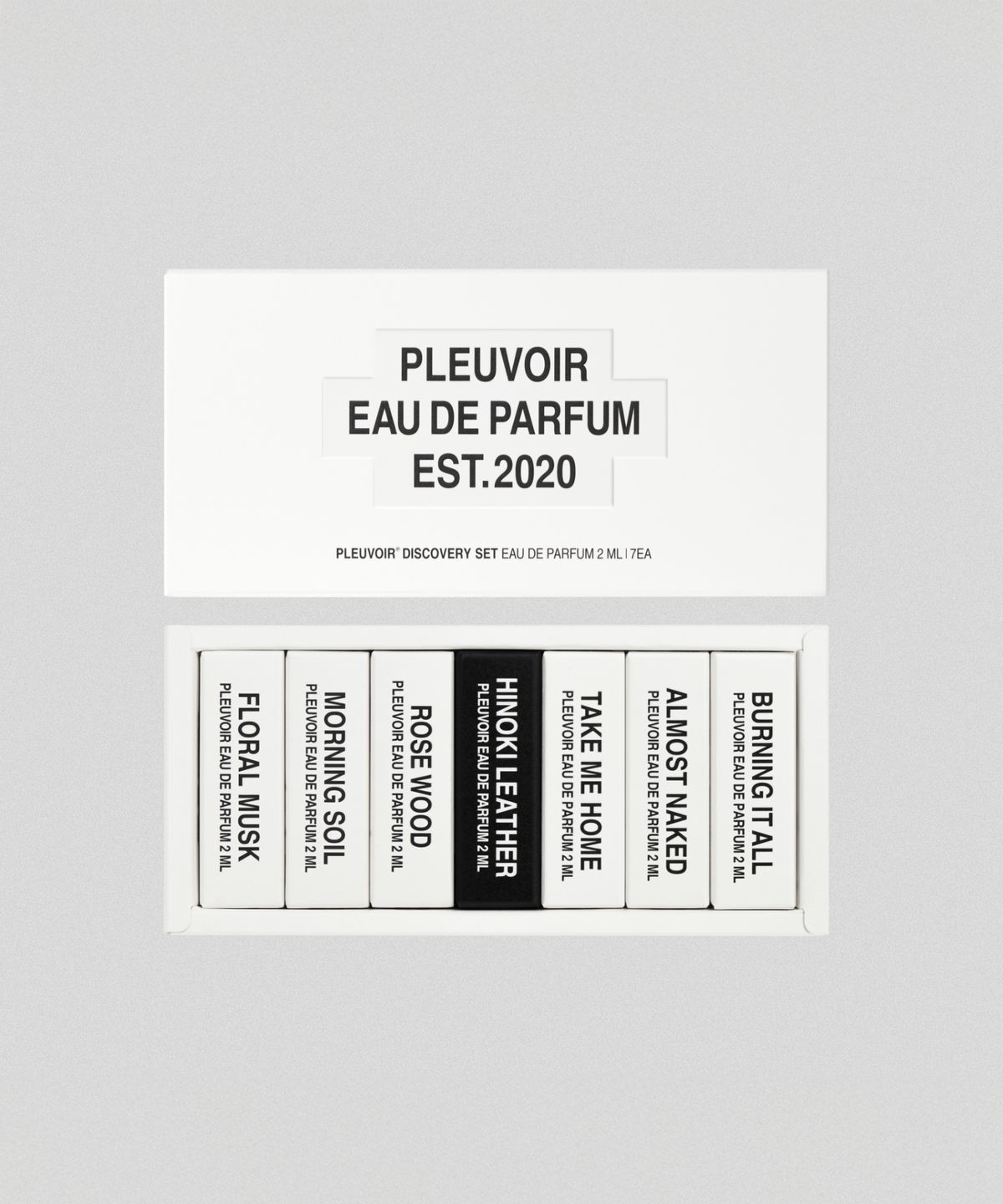 플르부아(PLEUVOIR) [미니 키링 UV 립 7mL 증정] 디스커버리 오 드 퍼퓸 세트 2mL x 7