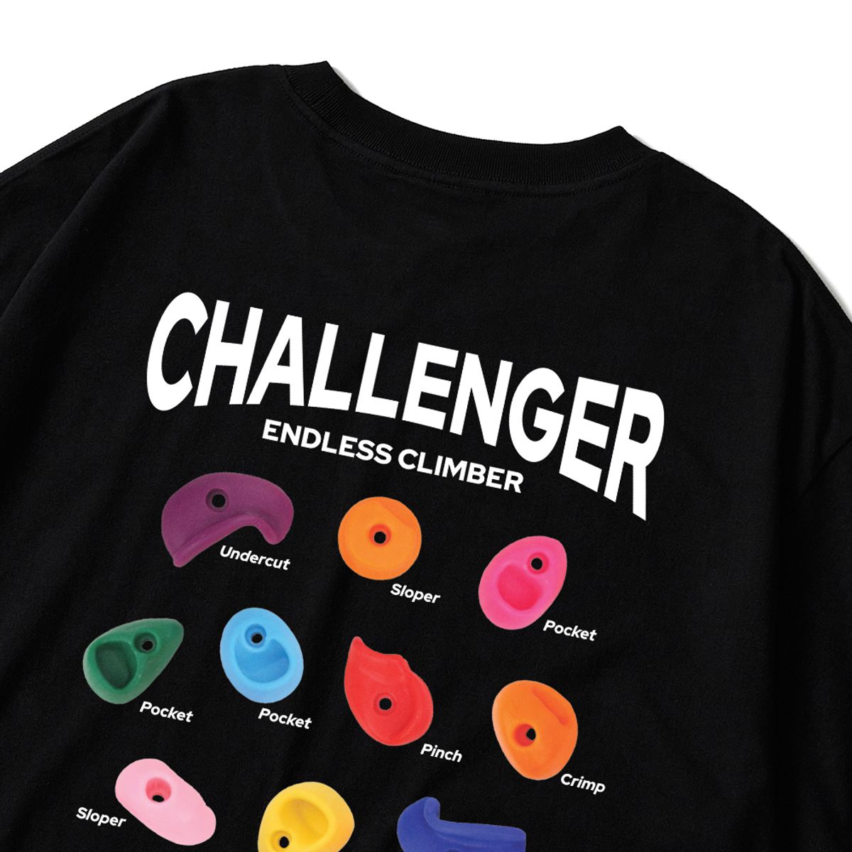 스플래시코드(SPLASHCODE) 롱슬리브 블랙 - 도전자(Challenger)