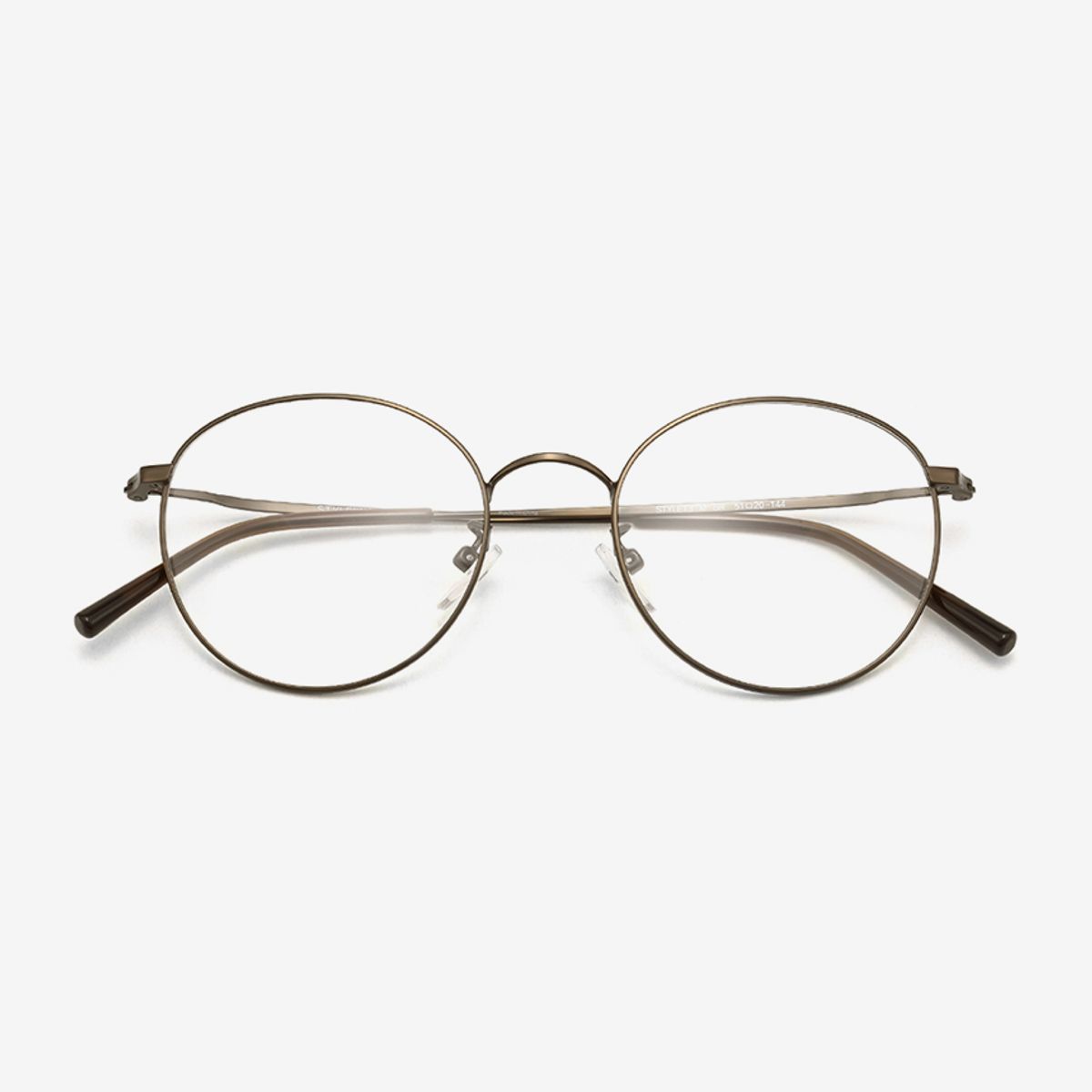 스타일워크(STYLEWORK) 매트 브라운 메탈 STYLE13 M BR 51mm 스타일워크 안경테