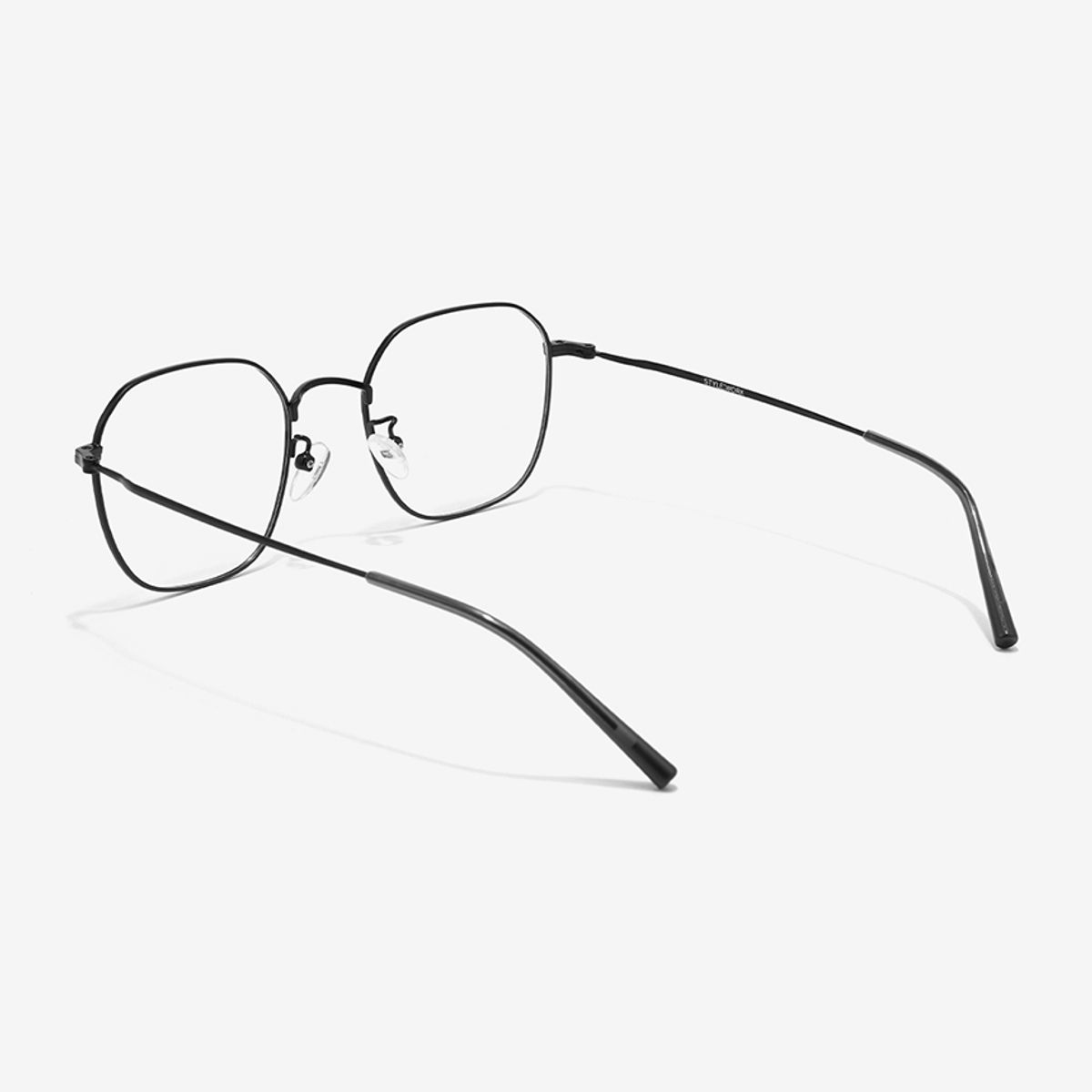 스타일워크(STYLEWORK) 매트 블랙 메탈 STYLE15 M MBK 52mm 스타일워크 안경테