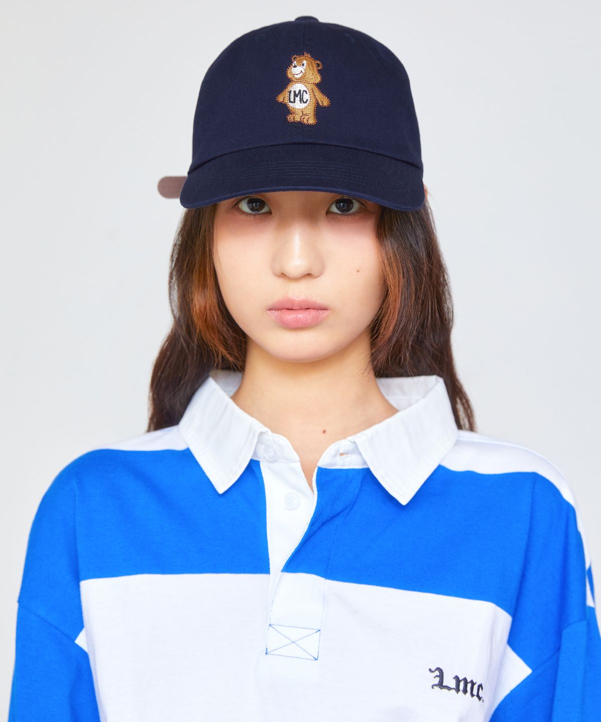 엘엠씨(LMC) EMB BEAR 6PANEL CAP navy