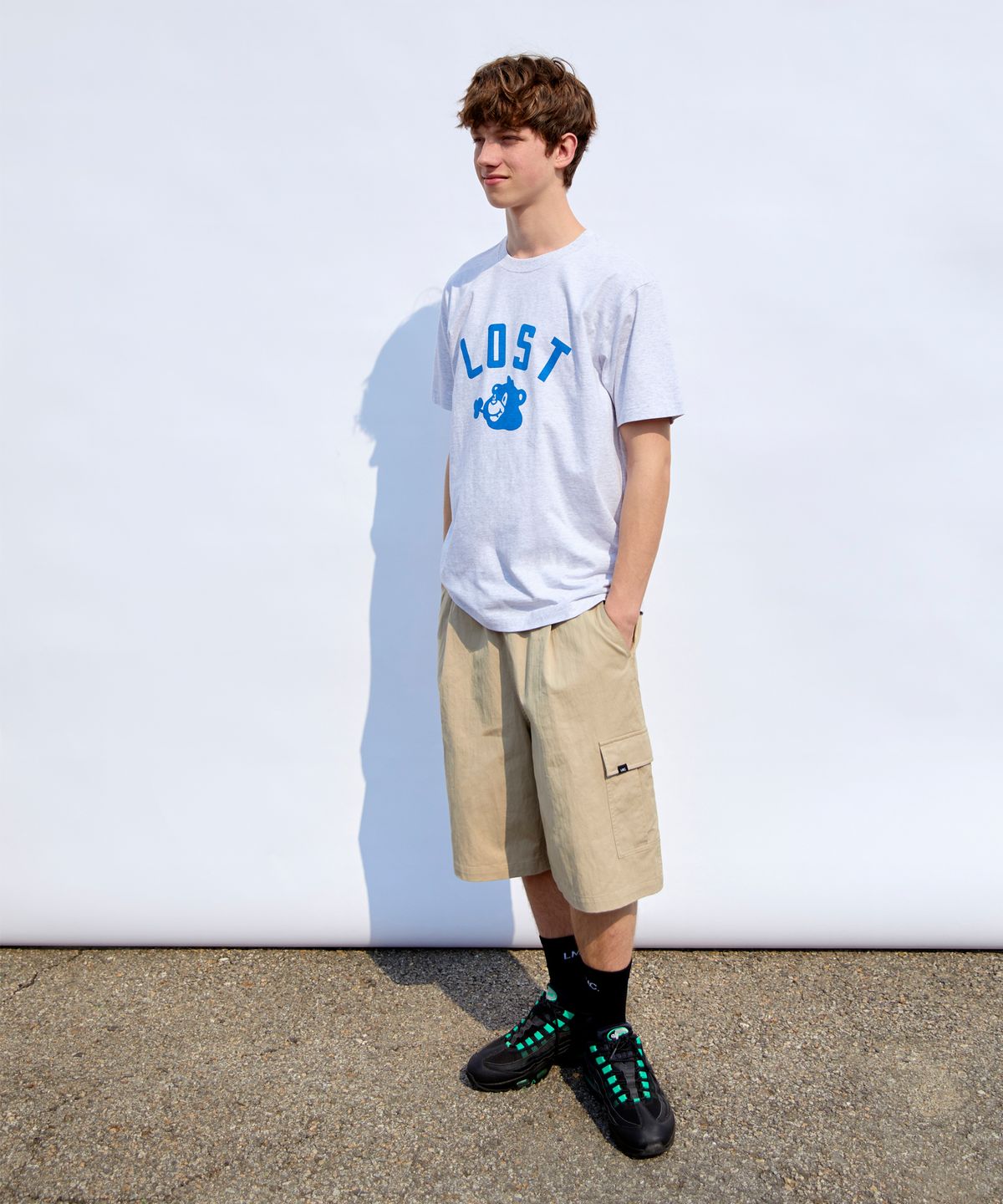 엘엠씨(LMC) WIDE CARGO SHORTS black