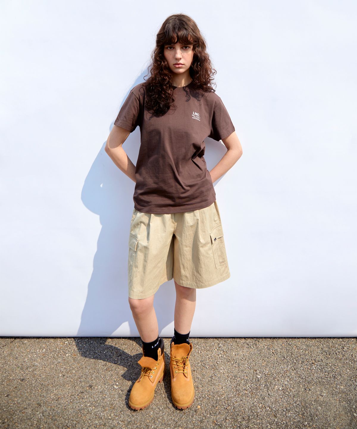 엘엠씨(LMC) WIDE CARGO SHORTS black