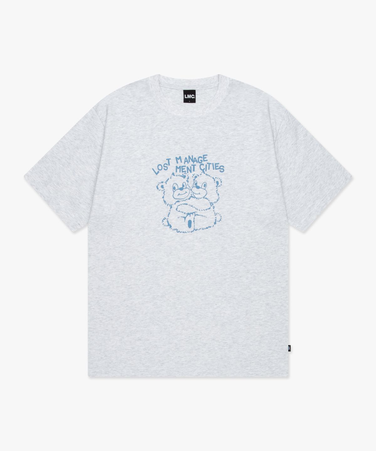 엘엠씨(LMC) HUG BEAR TEE light heather gray