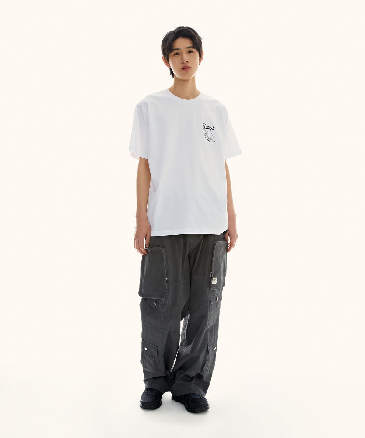 엘엠씨(LMC) FISHING BEAR TEE navy