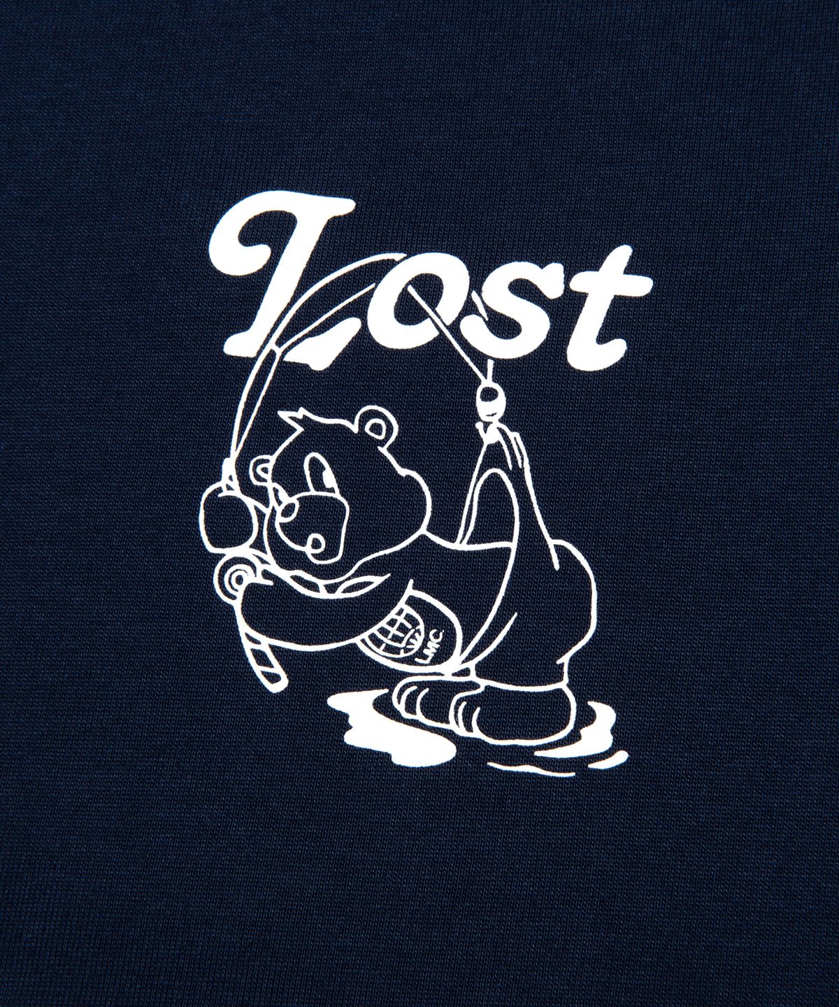 엘엠씨(LMC) FISHING BEAR TEE navy