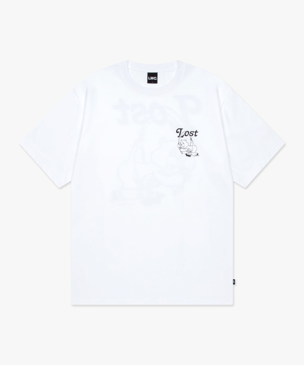 엘엠씨(LMC) FISHING BEAR TEE white