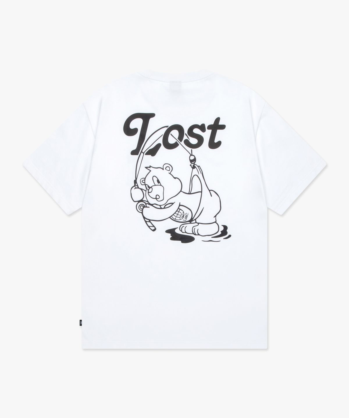 엘엠씨(LMC) FISHING BEAR TEE white