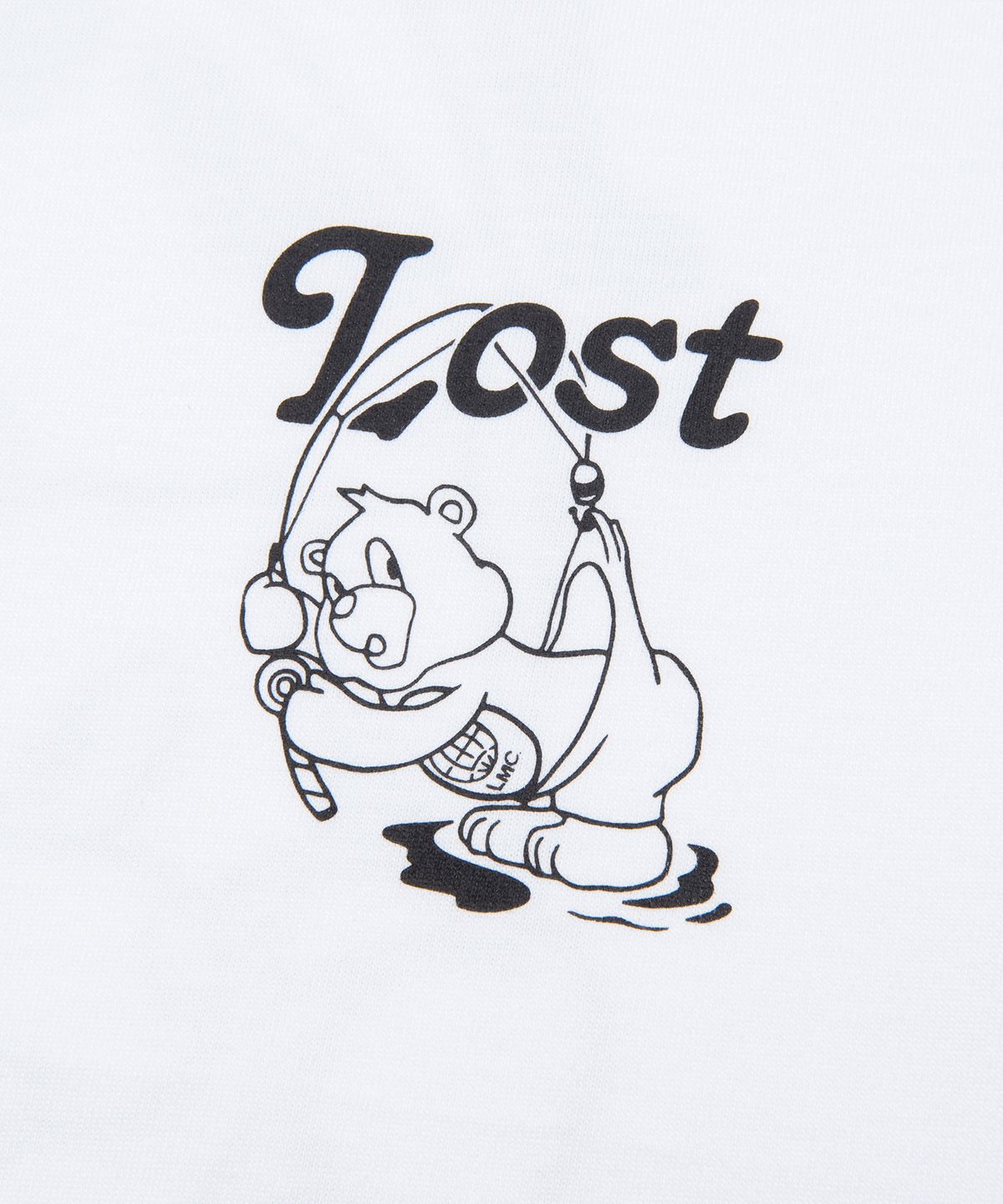 엘엠씨(LMC) FISHING BEAR TEE white