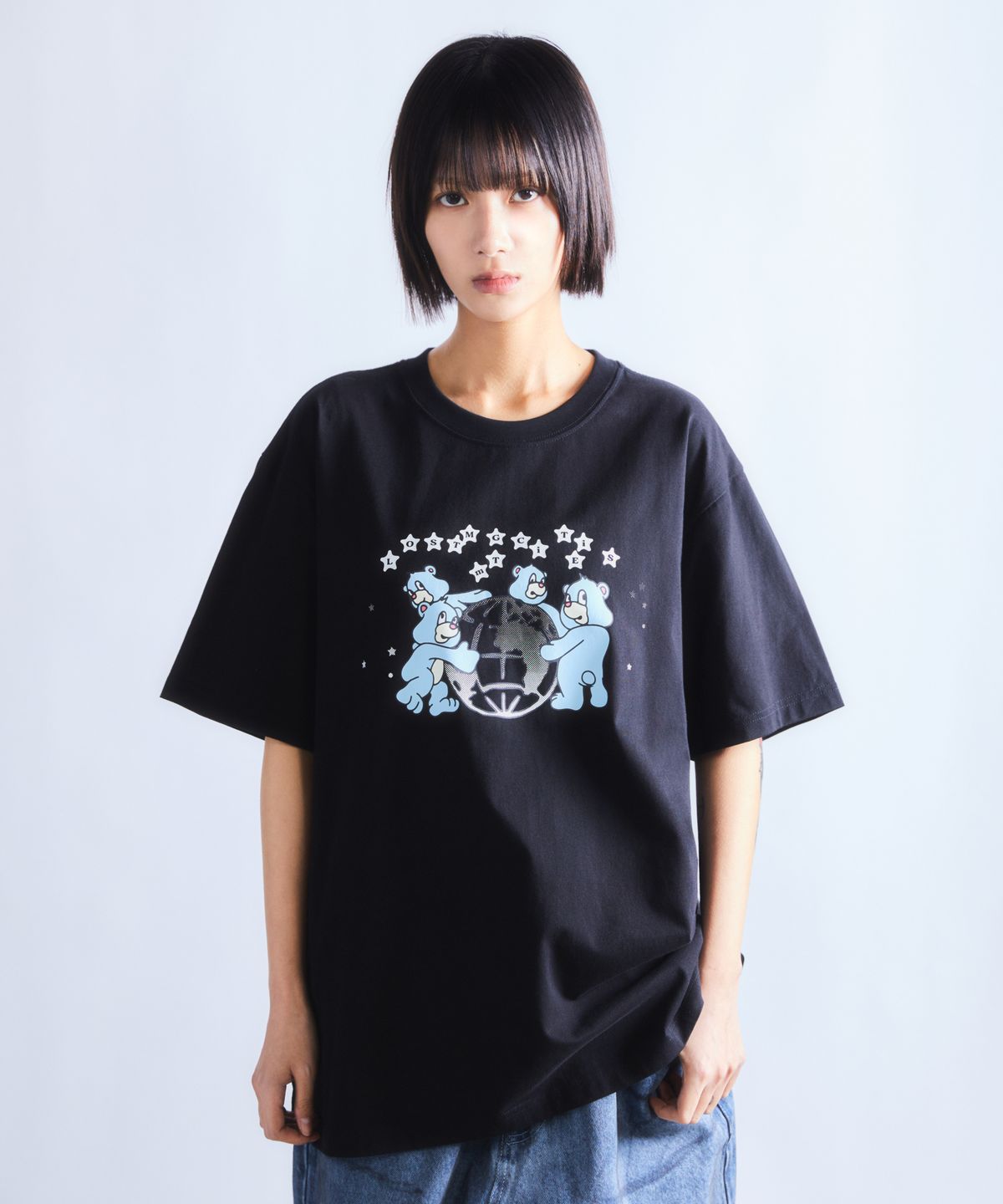 엘엠씨(LMC) GLOBE BEAR TEE white