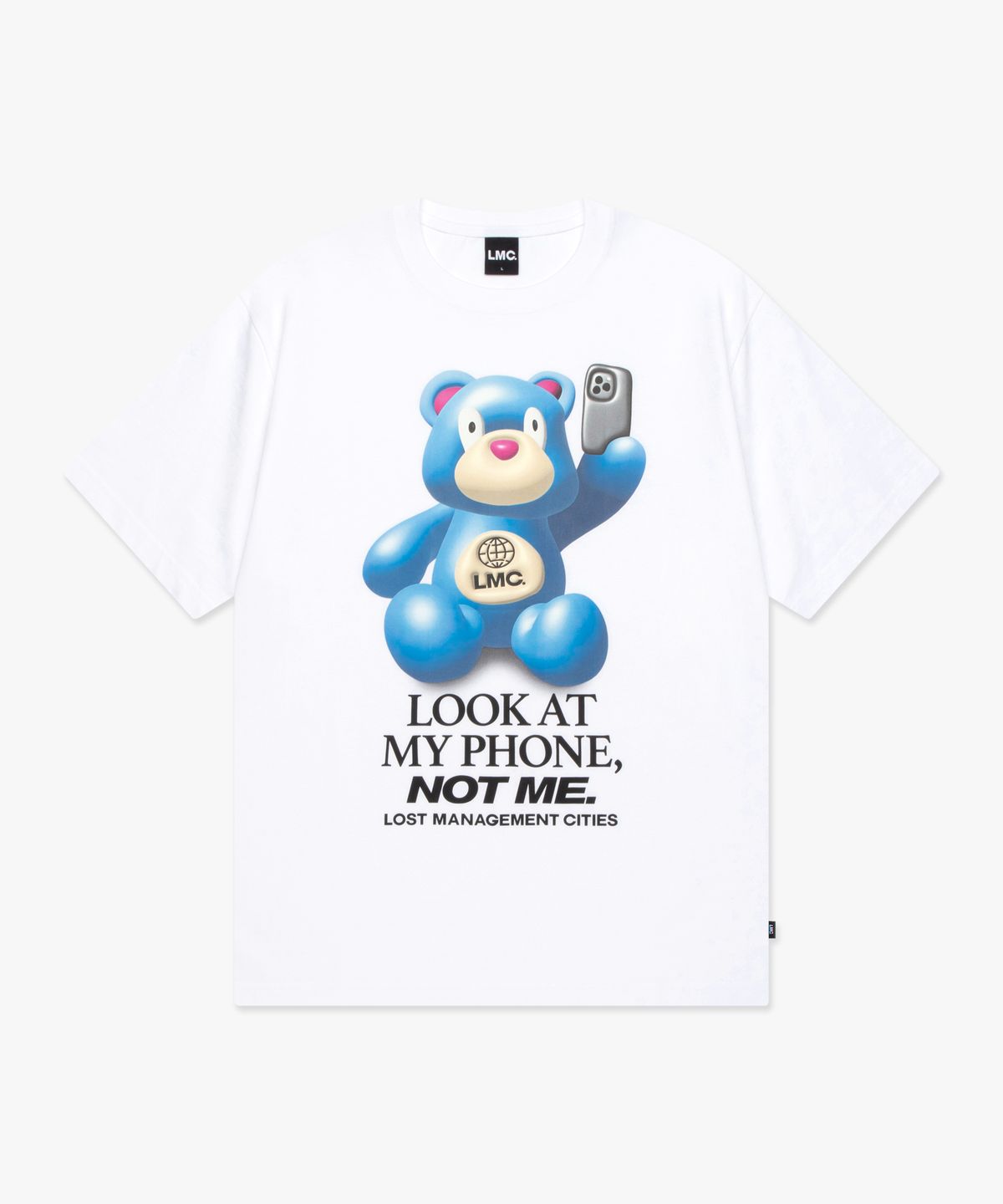 엘엠씨(LMC) 3D BEAR TEE white