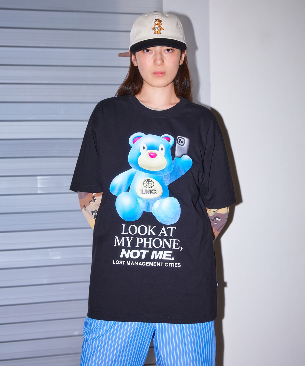 엘엠씨(LMC) 3D BEAR TEE black