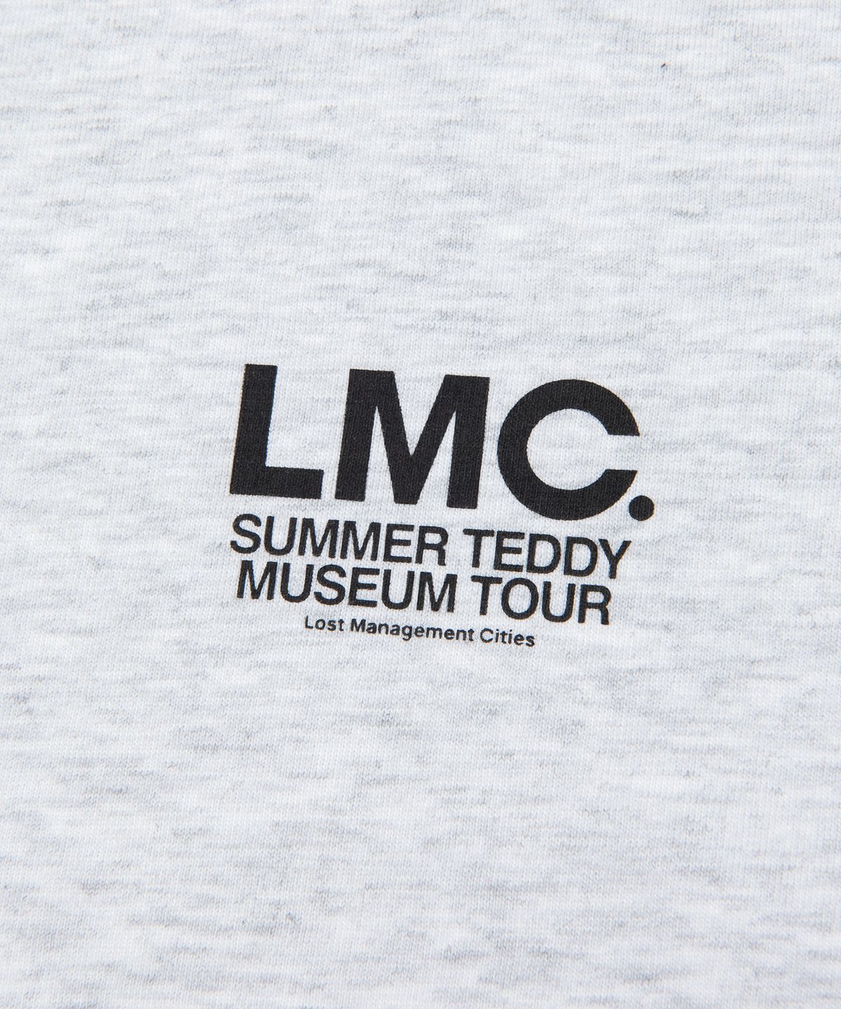 엘엠씨(LMC) SUMMER TEDDY MUSEUM TOUR TEE light heather gray