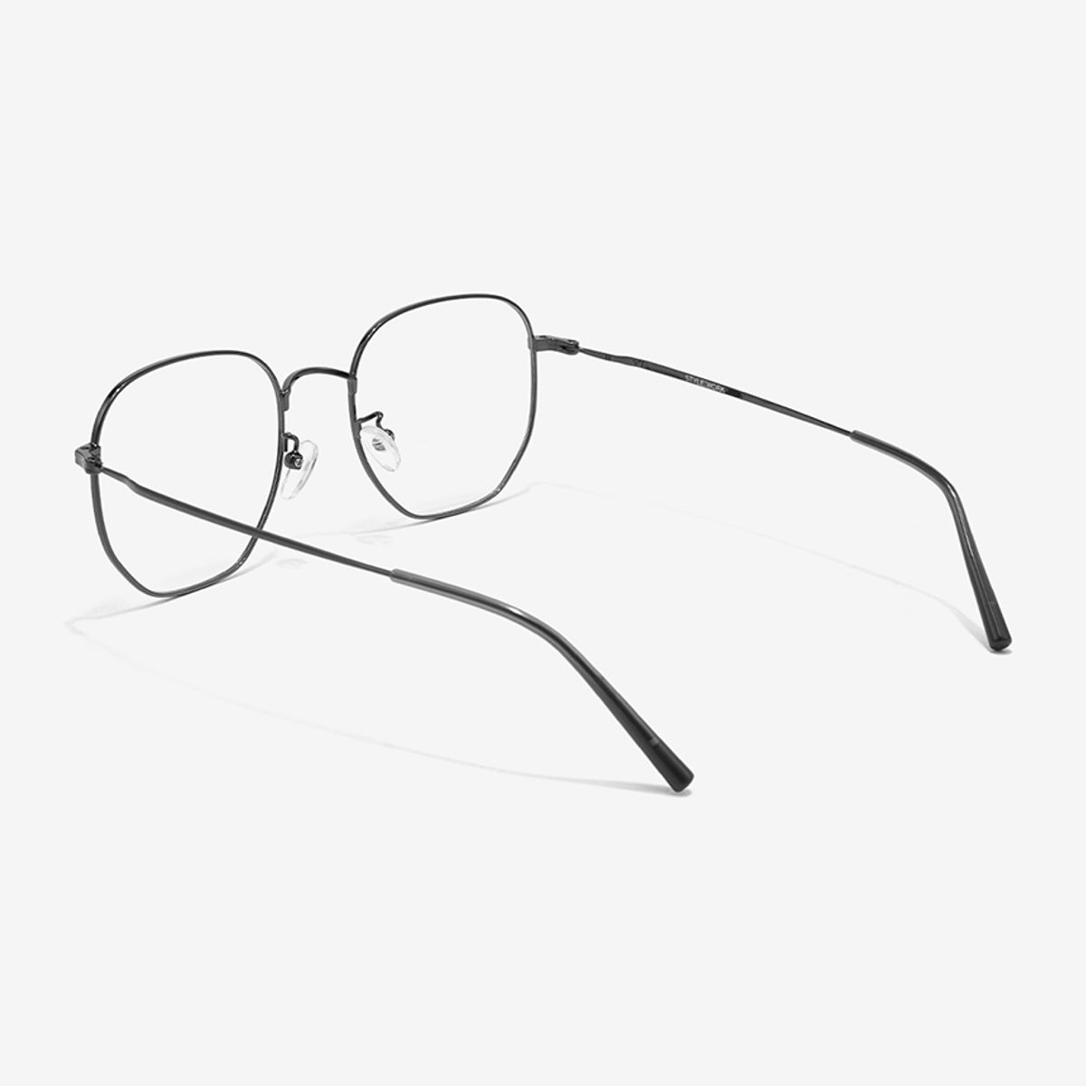 스타일워크(STYLEWORK) 다크 그레이 메탈 STYLE16 M DG 54mm 스타일워크 안경테